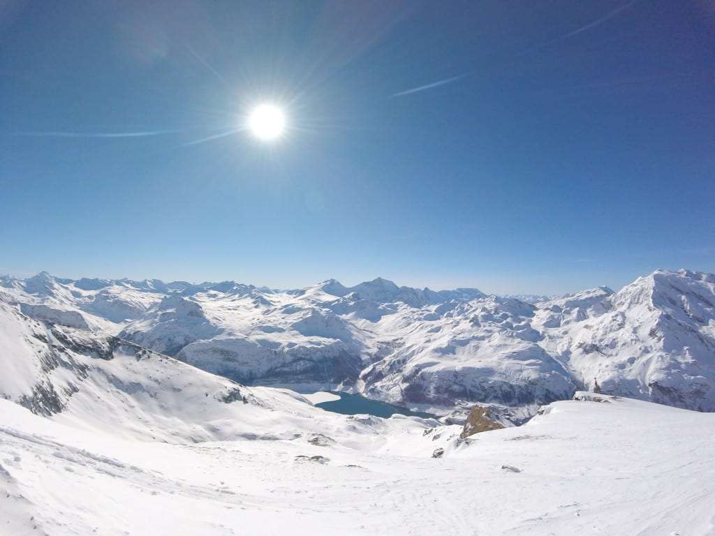 The view at summit de la davie